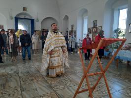 Воскресное богослужение в Зайцевке