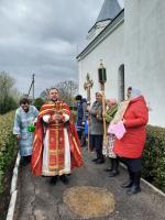 Богослужение в Покровском храме с. Осиковка