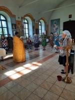 Таинство Елеосвящения в Покровском храме с. Осиковка