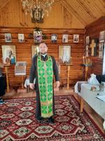 Богослужение в праздник Святой Троицы в Смаглеевке