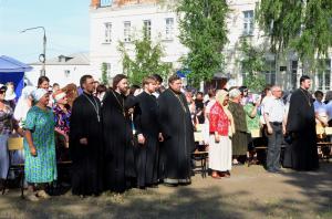 Торжества по случаю памяти учителей словенских, равноапостольных Кирилла и Мефодия.