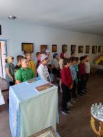 Школьники Новобелянской СОШ посетили Успенский храм