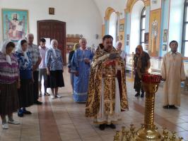 Богослужение в день Рождества честного славного Пророка, Предтечи и Крестителя Господня Иоанна в Осиковке