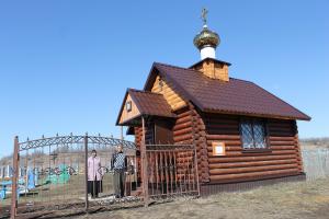 Богослужение в Свято-Покровской часовне с. Смаглеевка 